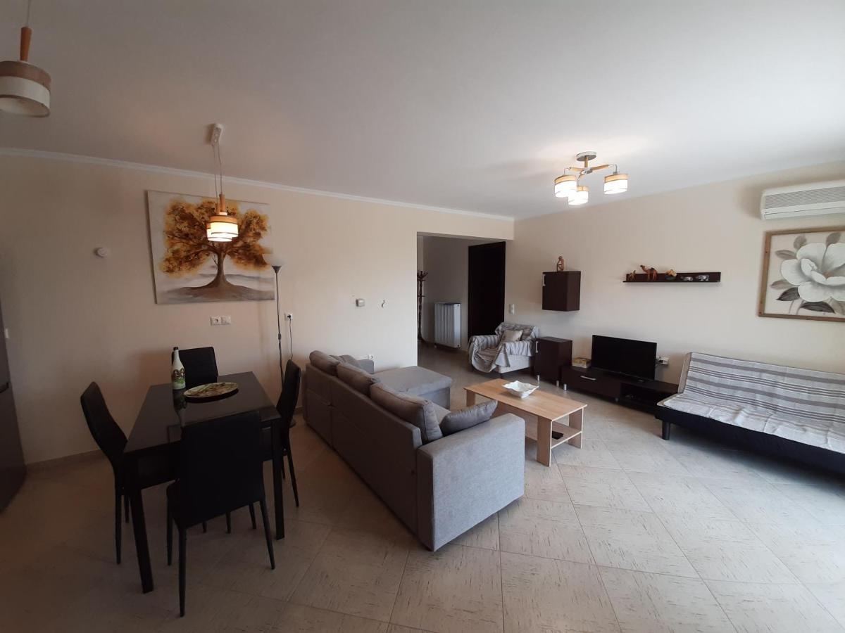 Aliveri Flat With Sea View Bagian luar foto