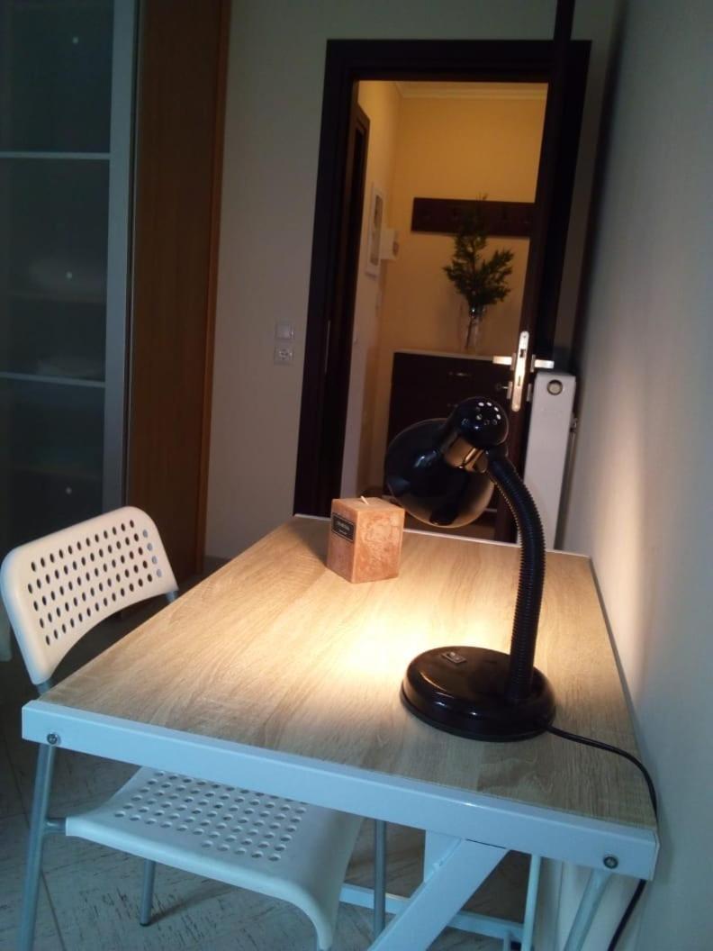Aliveri Flat With Sea View Bagian luar foto